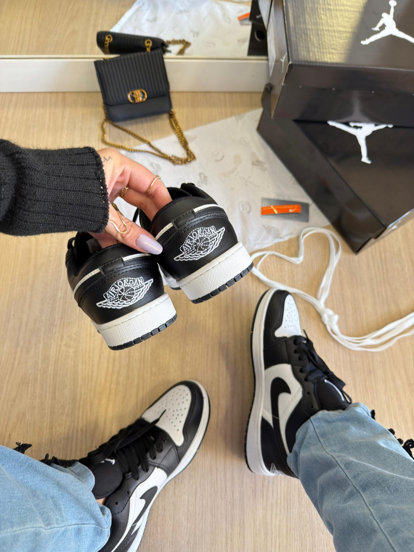 Nike Air Jordan Panda TESTE