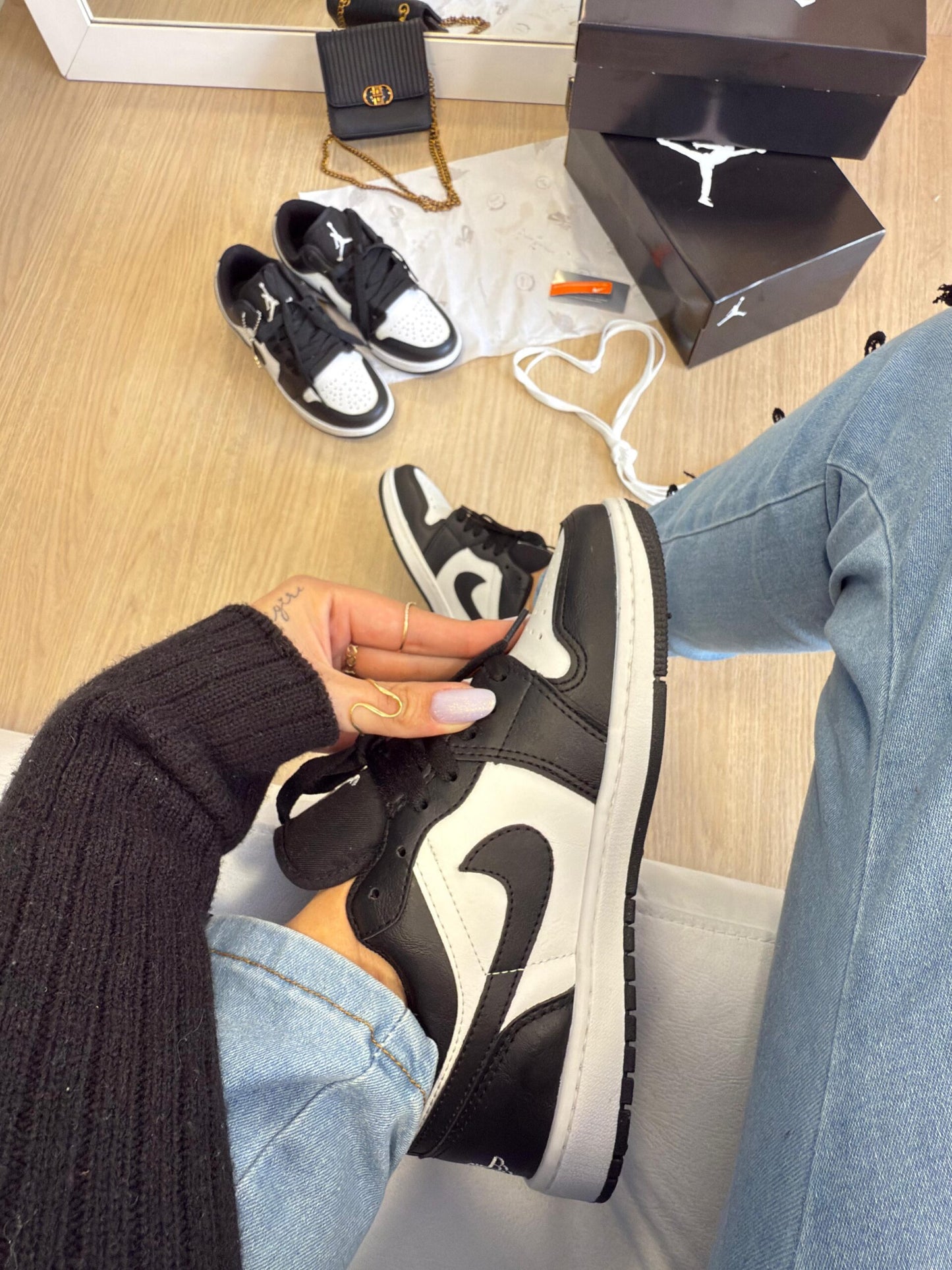 Nike Air Jordan Panda TESTE