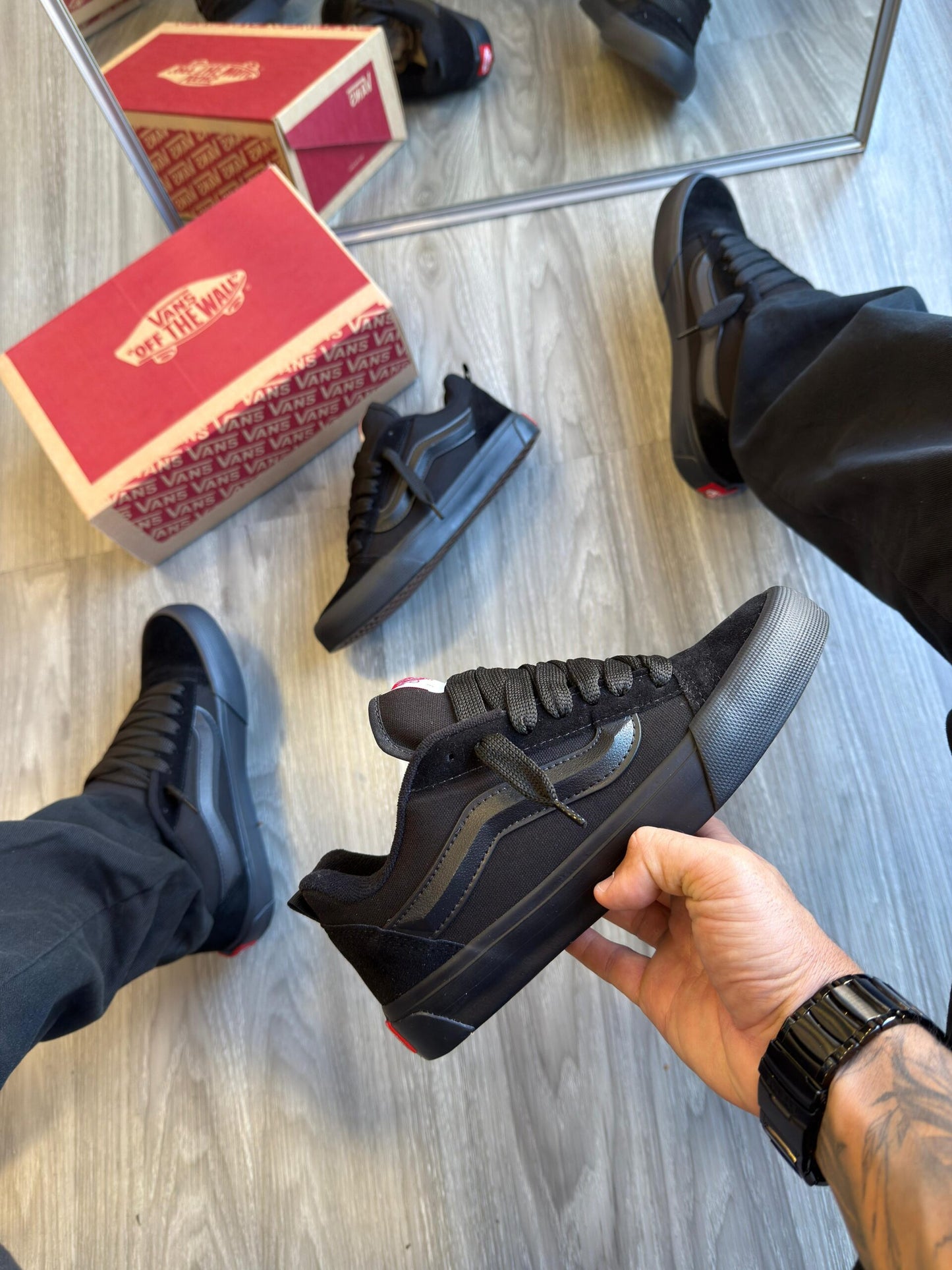 Vans KNU Skool All Black